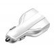 Autonabíjačka QC 3.0 3x USB biela 3,1A