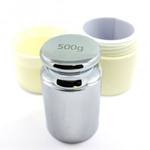 500g M1 kalibračné závažie s púzdrom