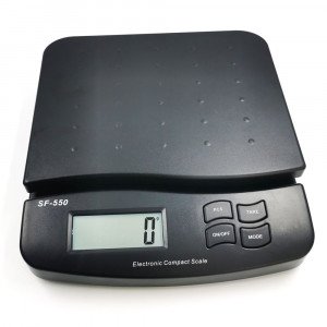 SF-550 digitálna stolná váha do 30kg / 1g čierna