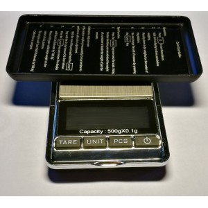 KL-117 Mini přesná digitální kapesní váha do 500g / 0,1g