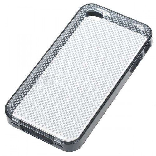 Ochranné puzdro pre iPhone 4 s protiprachovou krytkou čierne