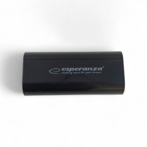 Esperanza EMP105K Power banka 4400mAh - čierna