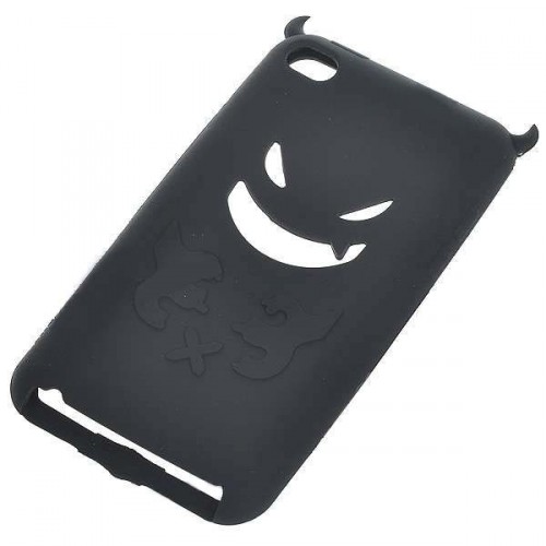 Ochranné silikonové pouzdro pro iPod Touch 4 - černé