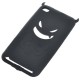 Ochranné silikónové púzdro pre iPod Touch 4 - čierne