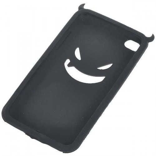 Ochranné silikónové púzdro pre iPod Touch 4 - čierne