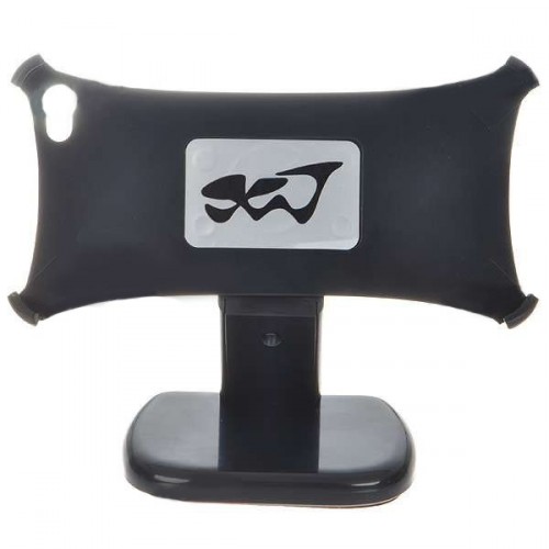 Kompaktný plastový držiak s otočným stojanom pre iPhone 4