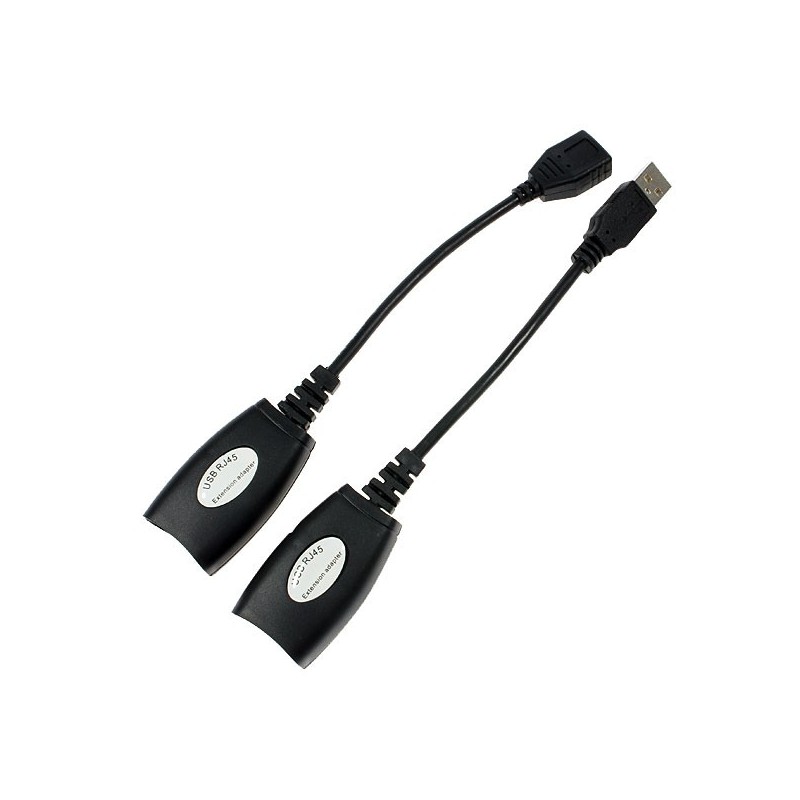USB cez RJ45 predlžovačka pár 45m max