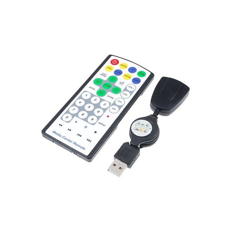 Super kompaktný diaľkový ovládač s USB prijímačom